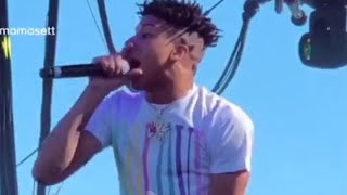 NLE Choppa + Blueface “Shotta Flow” remix at Real Street Festival in Anaheim