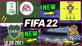 FIFA 22 NEWS | NEW CONFIRMED Licenses, Leagues - Serie B, Stadiums & National Teams