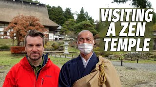 Visiting a Zen Temple and Zazen Meditation