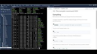 Compiling using GCC in Linux