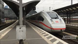 3 ICE Sprinter nach München, Berlin und Hamburg Altona | Gleis 7, 8 und 9 @ Frankfurt (M) Hbf (2022)