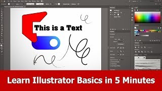 Illustrator Beginner Tutorial : Learn the Basics in 5 minutes