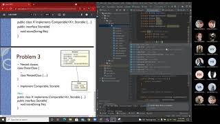 Object Oriented Programming - Nested Classes, Comparable, Storable