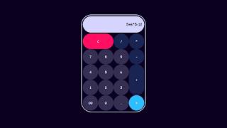Build Calculator with pure HTML & CSS