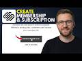 How To Create Squarespace Membership and Subscription Website (Step By Step 2026)
