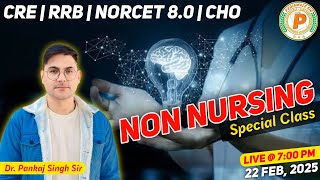 Non Nursing Special Class by Dr. Pankaj Singh Sir