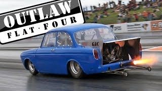 Outlaw Flat Four at Dragstalgia 2017