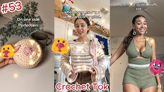 🧶💖 Crochet Tok Compilation - Crochet Tok Fam 🧶💖 #53