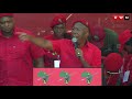 malema if you looking for criminals to shoot go to luthuli house