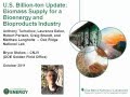 U.S. Billion Ton Update: Biomass Supply for a Bioenergy and Bioproducts Industry