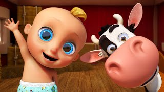 🐄La Vaca Lola | bebés |  Canciones Infantiles para niños | LooLoo | La Vaca Lola y Jonhy Johny