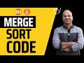 Merge Sort Code | DSA