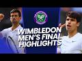 Carlos Alcaraz vs Novak Djokovic - Full-Match Highlights - Wimbledon Final 2024