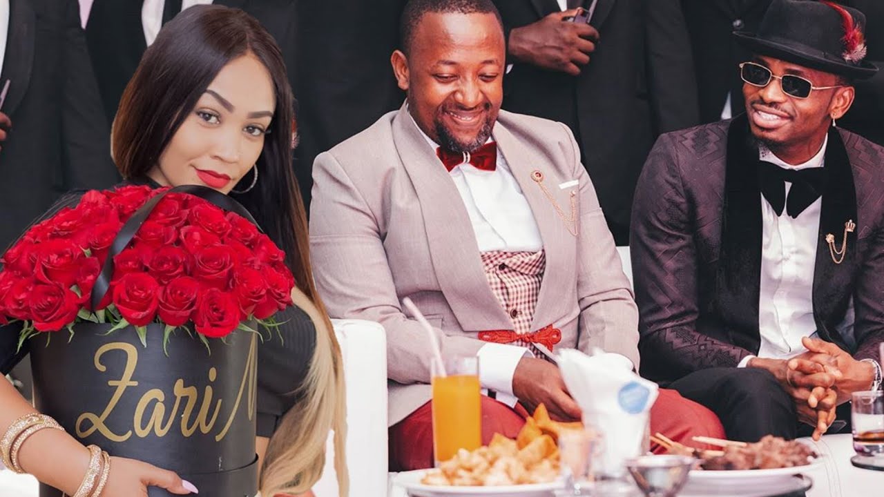 ZARI The Boss Lady Na DIAMOND Platnumz Walivyo Unganishwa Na Babu TALE ...