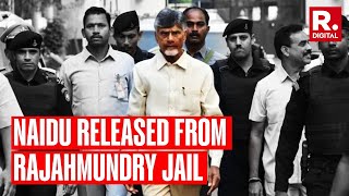 Chandrababu Naidu Walks Out Of Jail After 53 Days, TDP Holds Victory Rally