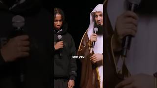 Alexander took Shahada from Mufti Menk | Alex reverted to Islam | #Shorts