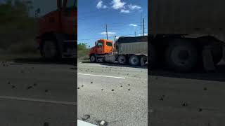 Lime Truck Versus GMC Acadia. Filmed 3/17/2023. #CarAccident #LimeTruck #GMCAcadia #LakePlacid #fyp