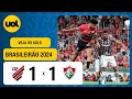 ATHLETICO 1 X 1 FLUMINENSE - CAMPEONATO BRASILEIRO; VEJA GOLS