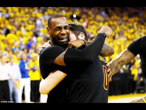 LeBron James Emotional In Tears Win Over Steph Curry's Warriors NBA ...