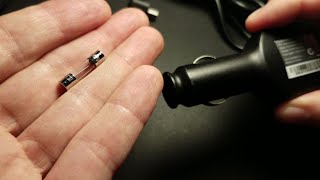 How to replace a fuse in a Garmin charger (all models)