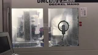 DMG DMC-100U DuoBlock 5-Axis CNC FMS, 2-Machines with Fastems APC