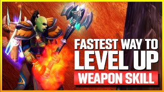 Fastest Way To Level Weapon Skill in Classic WoW (Vanilla and TBC)