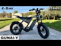 GUNAI-Y Moped Electric Bike 20 Inch 1000W - The Best Speed 62 km/h