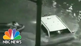 Dramatic Rescues Follow Devastating Houston Floods | NBC News