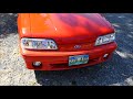 1993 mustang gt 5.0 ho 5 speed 88k miles matching numbers