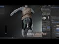 Simply Cloth Pro + animated mesh in Blender