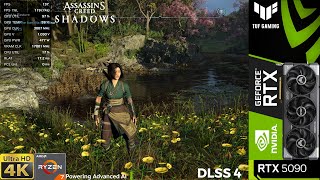 Assassin S Creed Shadows Ultra High Ray Tracing Dlss4 Fg 4k Rtx 5090 R7 ...