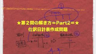 日商簿記2級商業簿記　第2問の解き方part2