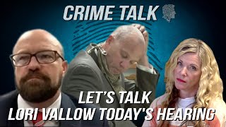 Happy New Year Crime Talk Aficionados... Let's Talk Lori Vallow Today's Hearing And More!