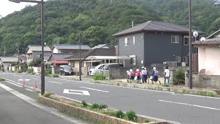 わが家近辺の朝の風景（玉野市奥玉）