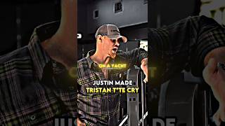 Justin made Tristan Cry | #shorts