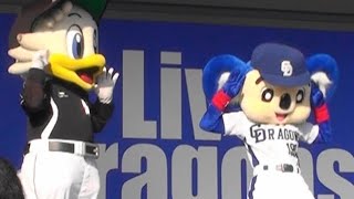 2010.06.04 マリーンズファンvsドラゴンズファンで応援バトル