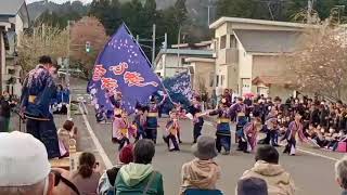 2023/4/22　八乙女YOSAKOI祭　桜秀心舞　八乙女城～咲き誇る夜桜よ～