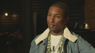 FULL PHARRELL INTERVIEW: Pharrell talks working with One Direction and singing with Ed Sheeran