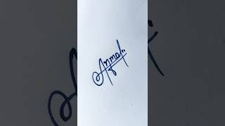 Anmol💝 name signature|#calligraphy #signature #handwriting #trending #youtubeshorts #shorts #video