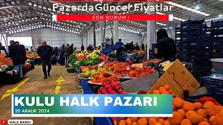 KULU HALK PAZARI - 20 ARALIK 2024