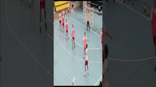 Handball Training - Offensive plans on defense 6:0 part 1