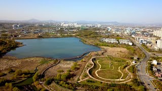 산책하기 좋은 기지제 전주 혁신도시 4K 풍경