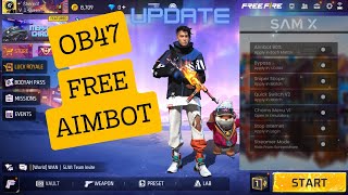 #OB47 NEW PC 💻 PANEL FREE AIMBOT FREE FIRE 🎯  DRAG AIMBOT | 100% ANTIBAN ✅ |  PC PANEL Brasil Cheat