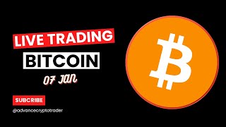 Crypto Trading LIVE: BTC Live Trading Bitcoin Price Predictions | 07 JAN #crypto #bitcoin #btc