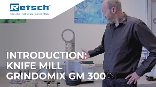 Knife Mill GRINDOMIX GM 300 - Introduction #RETSCH #knifemill #laboratoryinstruments