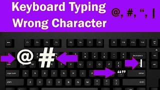 How to Solve keyboard typing wrong characters - Windows | Special Characters @ " Not Working | RR TV