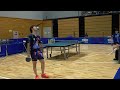 英田理志 プレー集｜第2回パリ五輪日本代表選考会 卓球2022 top32