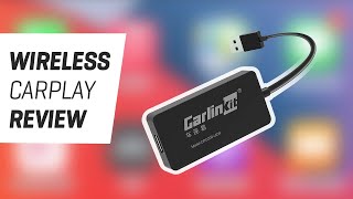 CarlinKit 2.0 CPC200-U2W Wireless CarPlay Adapter Upgrade Dongle REVIEW for Aftermarket Receivers