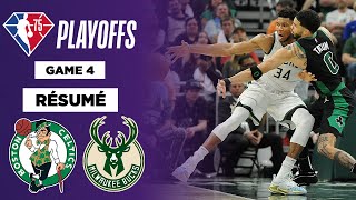 Résumé Playoffs NBA : Game 4 – Boston Celtics @ Milwaukee Bucks