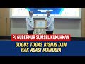 Pj Gubernur Sumsel Kukuhkan Gugus Tugas Daerah Bisnis & HAM Provinsi Sumsel